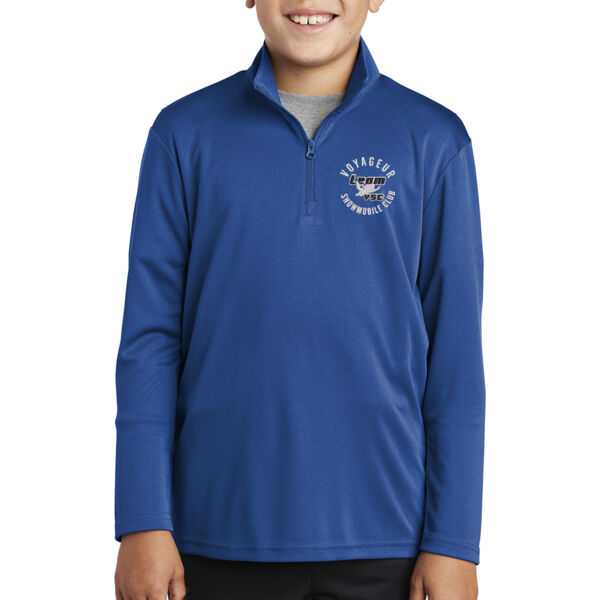 Sport-Tek Youth Posicharge Competitor 1/4 Zip Pullover - Embroidered Logo Thumbnail