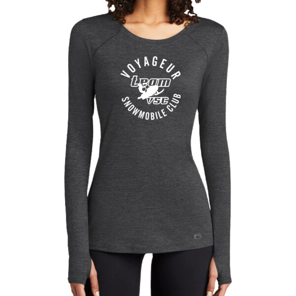 OGIO Endurance Ladies Force Long Sleeve Tee - Printed Logo Thumbnail