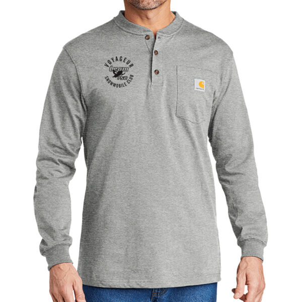 Carhartt Workwear Pocket Long Sleeve T-shirt - Printed Logo Thumbnail
