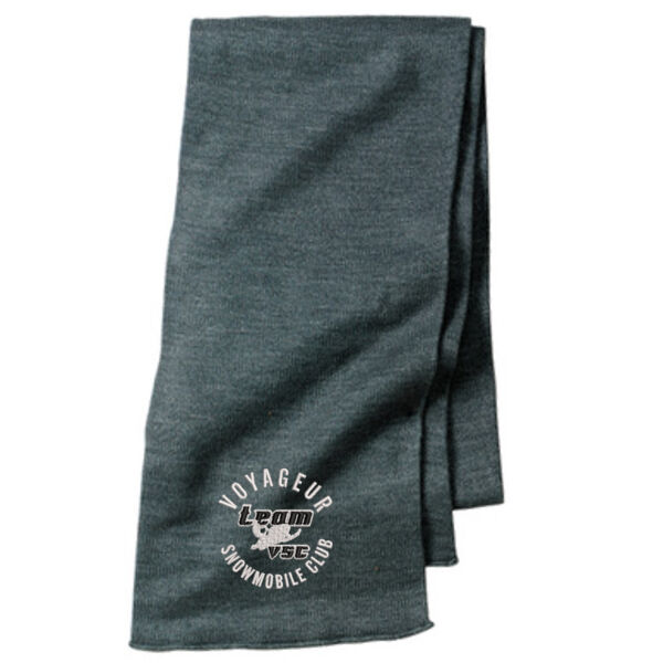 Port & Company® - Knitted Scarf - Embroidered Logo Thumbnail