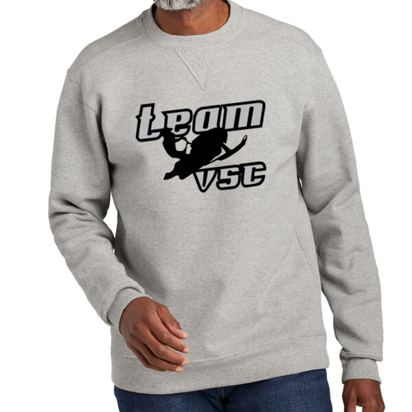 Volunteer Knitwear™ Chore Fleece Crewneck - Printed Logo Thumbnail