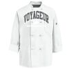 Eight Knot Button Chef Coat with Thermometer Pocket Thumbnail