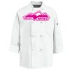 Eight Knot Button Chef Coat with Thermometer Pocket Thumbnail