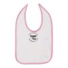 Infant Contrast Trim Premium Jersey Bib Thumbnail